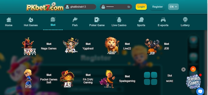 PKBet7 Game