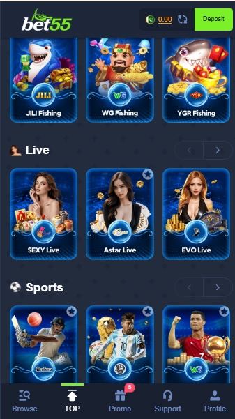 Bet55 Game